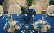 Blue Wedding Table